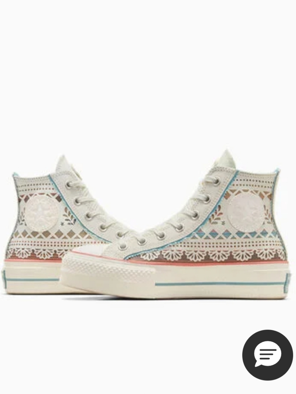 Converse Chuck Taylor All Star Lift Day Of The Dead| Women's Sz 7.5/Mens 5.5 NEW